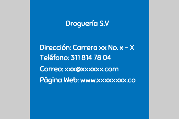 DROGUERIA S.V