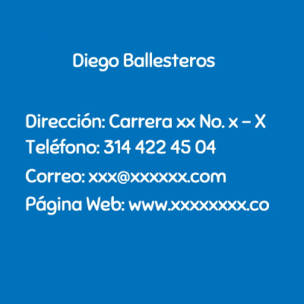 DIEGO BALLESTEROS